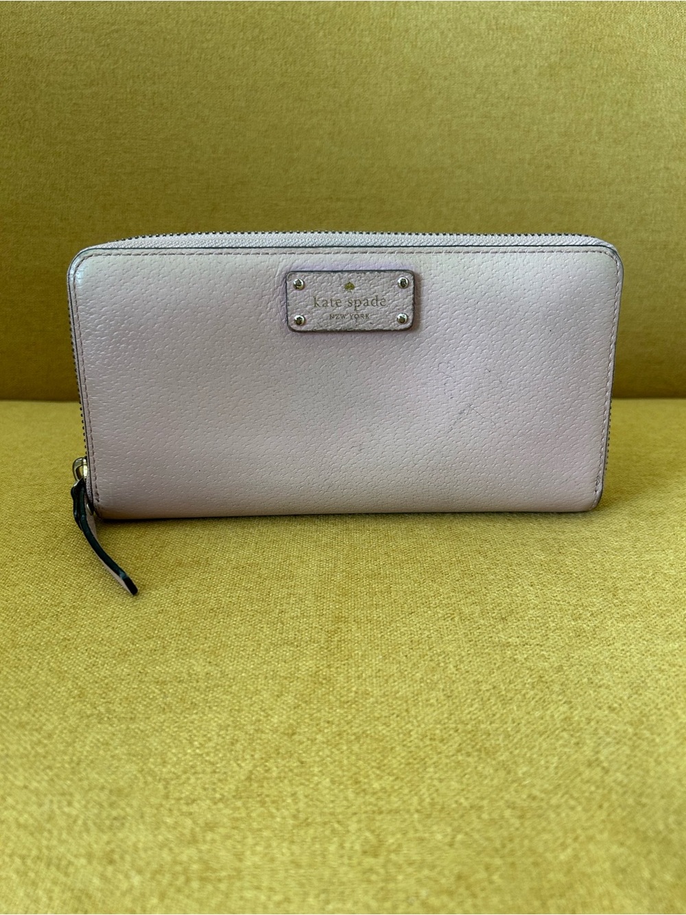 Kate Spade Zip-Around Leather Long Wallet
